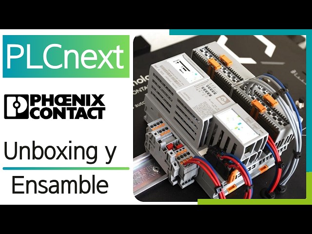 PLCnext Tutorial for Beginners - Unboxing and Initial Assembly