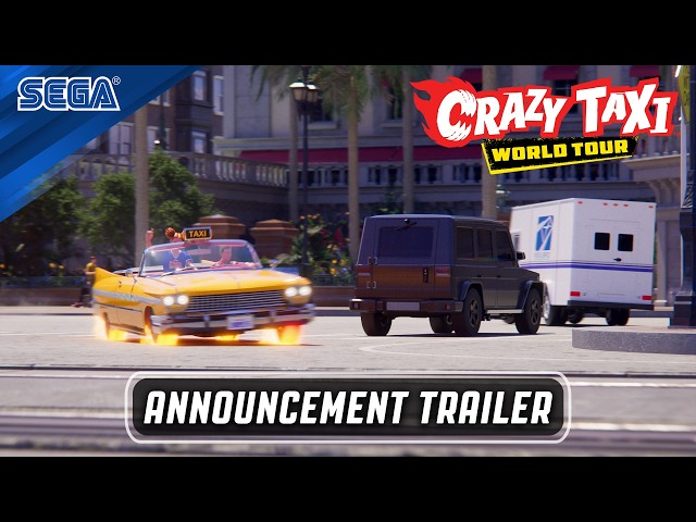Crazy Taxi: World Tour | Announcement Trailer