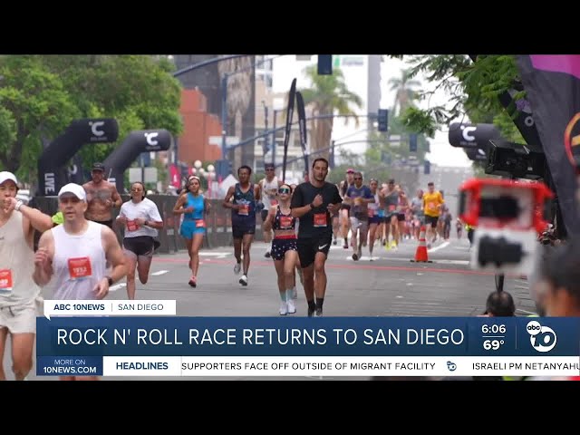 Rock 'n' Roll Marathon returns to San Diego