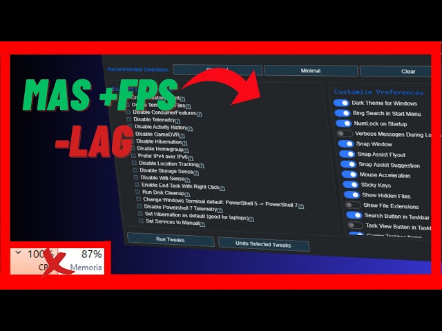 Optimize Windows 10/11 in Minutes with Chris Titus' Script | Boost Windows Performance