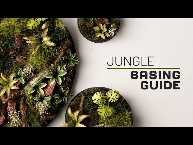 Basing Guide: Jungle Bases