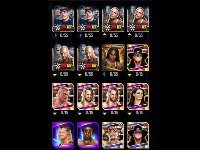 OMG QR CODES IN WWE SUPERCARD ARE GLITCHED AND HAVE RESET WATCH THIS VIDEO WWE SUPERCARD