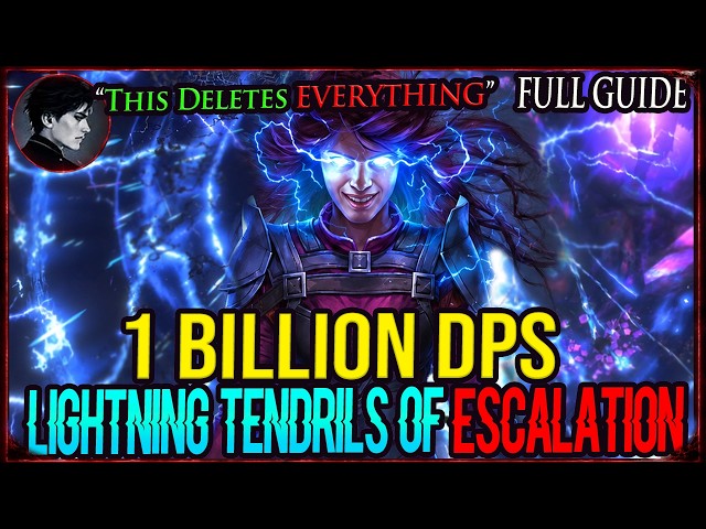 The MAGNUM OPUS of Lightning - Lightning Tendrils of ESCALATION - Full Final Build Guide PoE 3.29