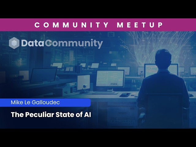 The Peculiar State of AI