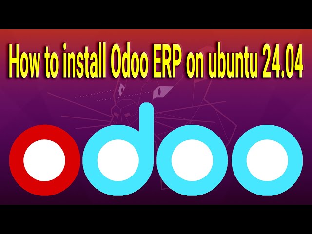 How to install Odoo ERP on ubuntu 24.04