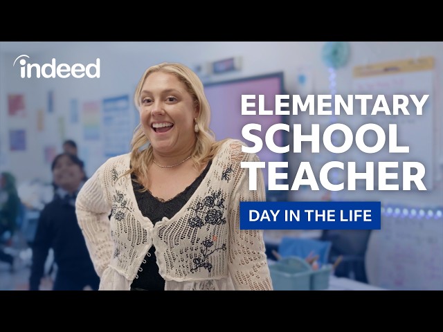 A Day in the Life of an Elementary School Teacher | Indeed
