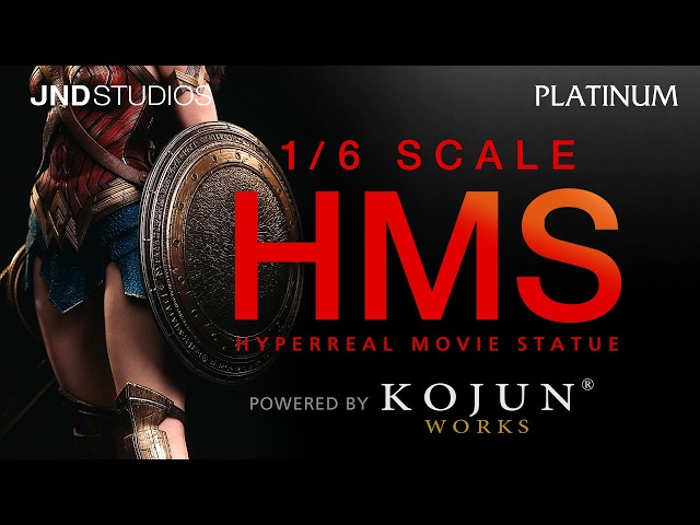 [JND Studios] 1/6 HMS Platinum DC Wonder Woman Production Background Story