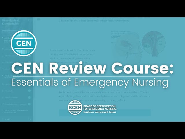 CEN Review Course: Essentials of Emergency Nursing