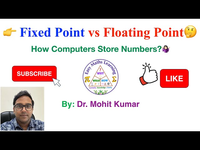 Fixed Point vs Floating Point🤔How Computers Store Numbers?🤷🏻‍♀️