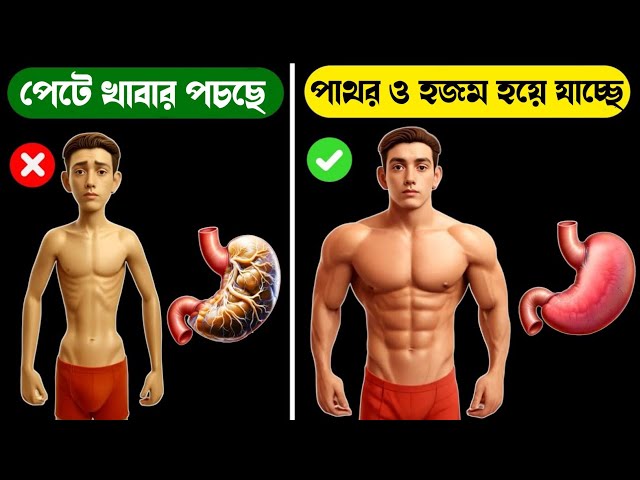 IMPROVE DIGESTION IN 7 DAYS | এবার যেটাই খাবেন সব বডিতে লাগবে , মজবুত হবে পাচনশক্তি