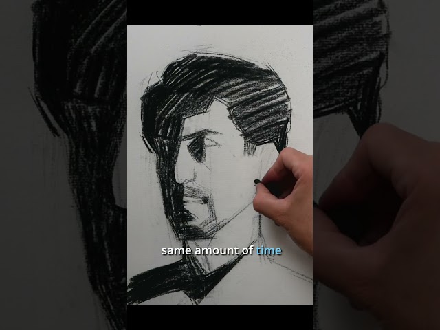 I CHALLENGED a Noob, Pro, and Master to Draw the same Portrait! #drawing