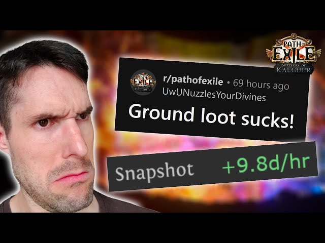 Ground Loot is NOT Broken!