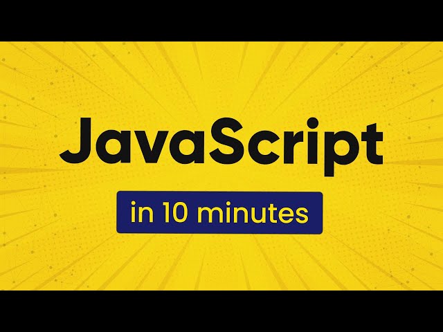 🔴 JavaScript Explained in 10 minutes  -  in Tamil