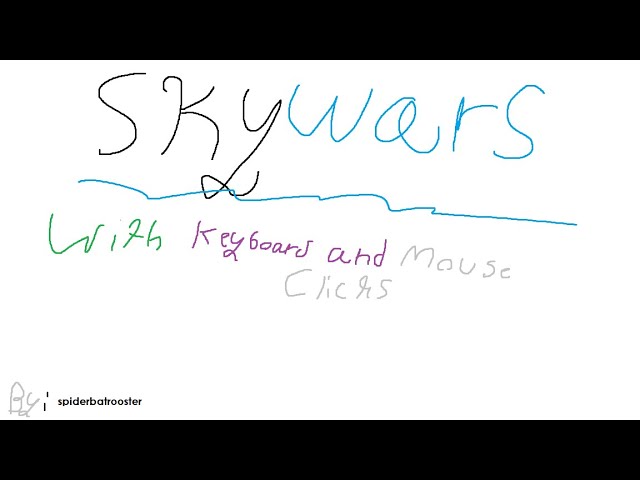 Short Skywars Game With Mouse And Keyboard Sounds