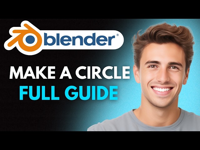 How To Make A Circle In Blender (2026) - Full Guide