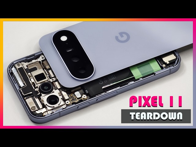 Google Pixel 11 Teardown Disassembly Phone Repair Video Review