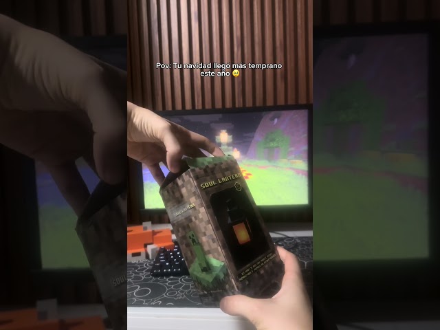 Berdock o Java?🤔 #minecraft #lamp #navidad #vegetta777 #regalo
