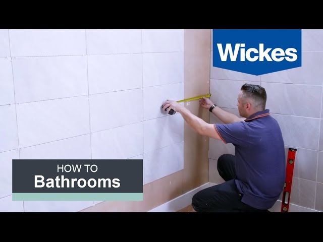 How to Tile a Bathroom Wall | Wickes