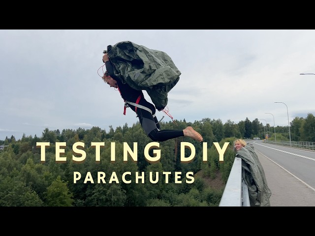 DIY parachute bridge day