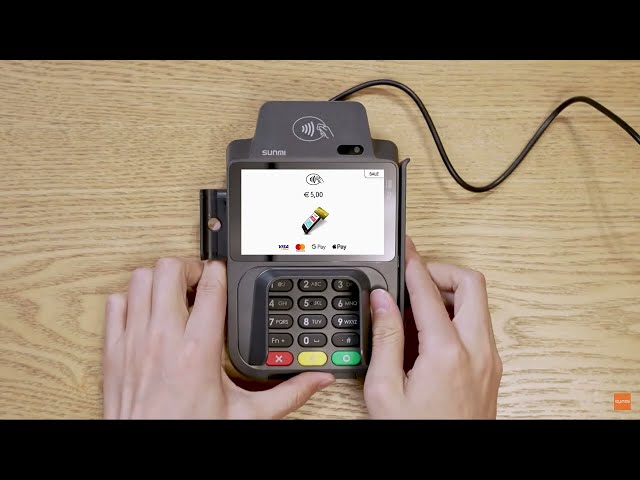 SUNMI P2 SMARTPAD by ČEKIS, payment terminal