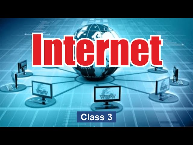 Internet | Uses of the Internet | Important Internet Terms | CBSE Computer Class 3