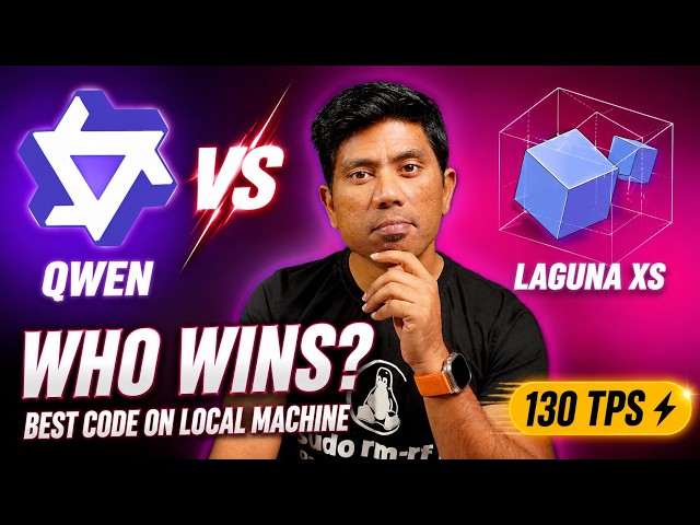 I Ran Laguna XS 2.1 Against Qwen3.6 on Apple Silicon... Here's What Happened