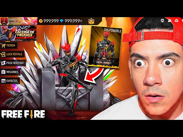 I GET THE DARK ESSENCE SKIN in FREE FIRE !! *wow* - TheDonato