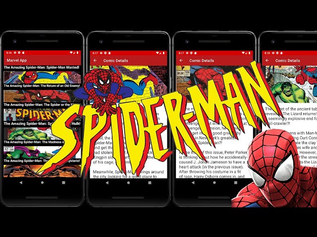 Build a Marvel Android App using Java!