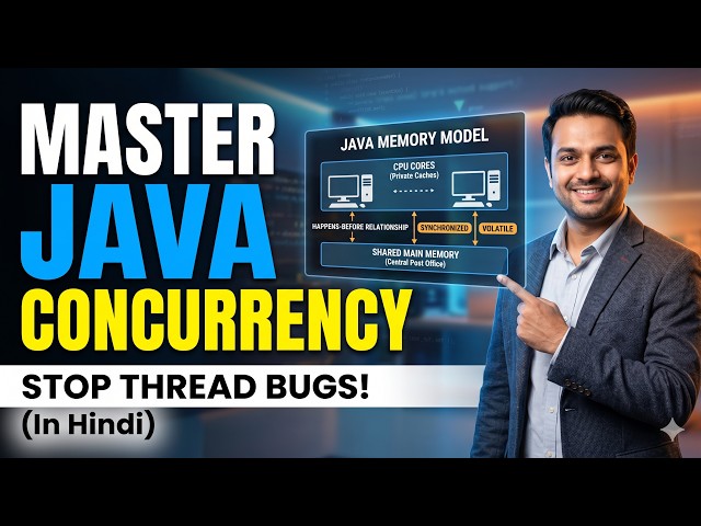 Stop Java Multithreading Errors! Java Concurrency Explained Simply (In Hindi)