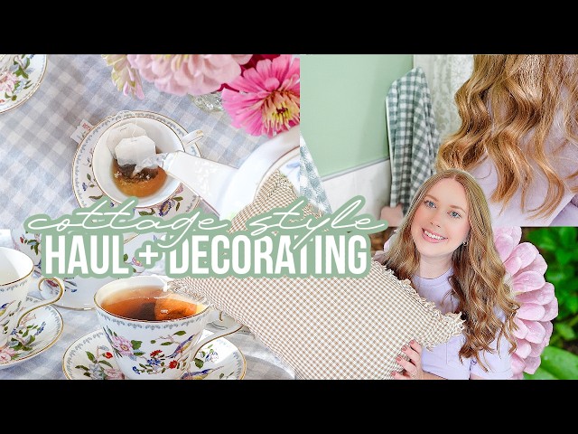 COTTAGE STYLE THRIFTING + DECORATING 2026 | Finding pieces that make our home feel cozy!