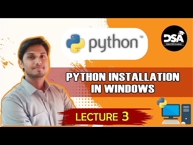 Python Installation Guide Lecture 3 | विंडोज में Python इनस्टॉल करने की प्रक्रिया Lecture 3