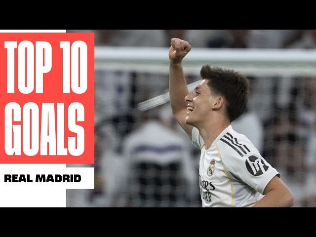 ¡Los 10 MEJORES GOLES del REAL MADRID en LALIGA 2025/26! 🤍