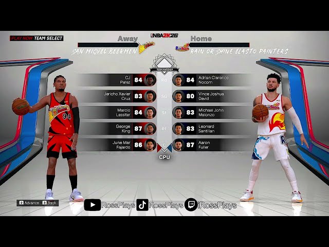 PBA2K Governors Cup 2026 v2 (NBA2K26 Online MOD)