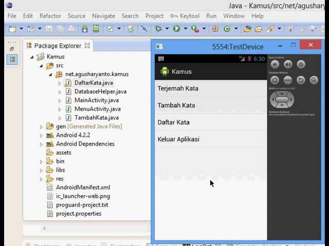 CRUD Android SQLite Database
