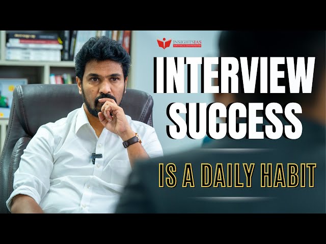 UPSC Interview: The One Stage You MUST Prepare for from Day 1 | Vinay sir | INSIGHTS IAS