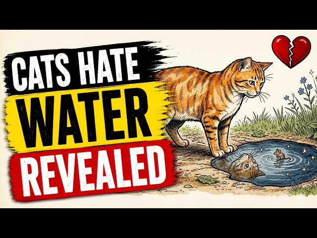 Cat Behavior Problems: Why Cats Hate Water