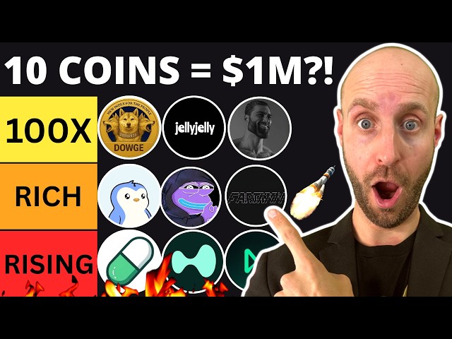 🔥Top 10 *HOT* Crypto Altcoins Trending NOW in March 2026 (My Tier List Rankings)