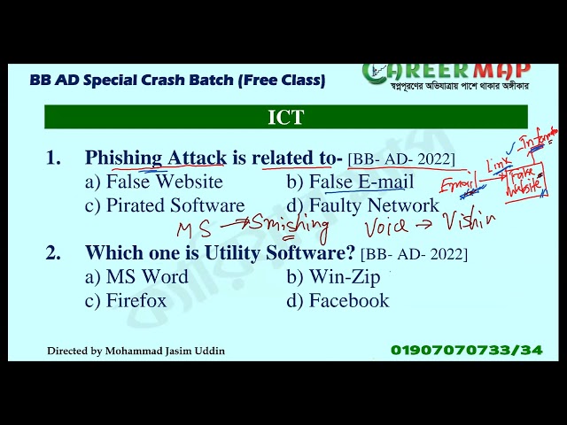 ICT Full Syllabus Target BB-AD & All Banks MCQ Exam