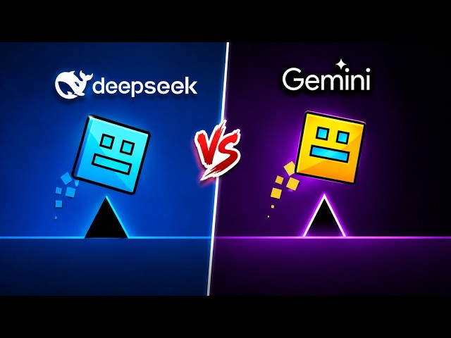 DeepSeek vs Google Gemini: Coding Geometry Dash From Scratch