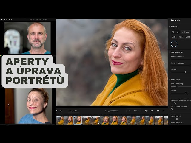 Co umí Aperty, program na úpravu portrétů (recenze)