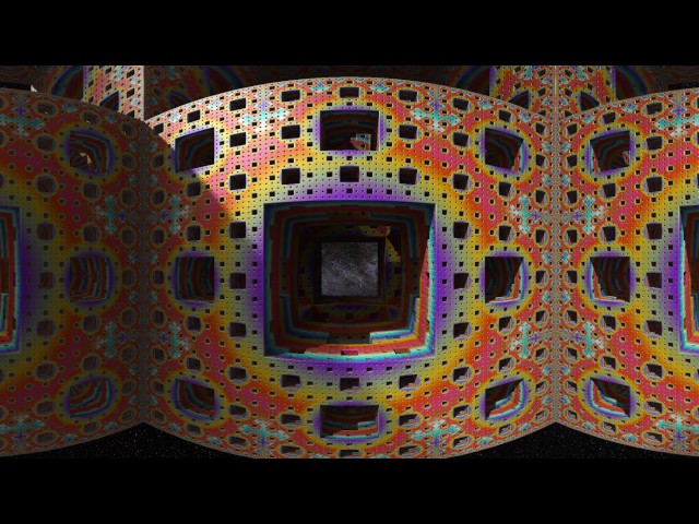 Space Flight: Menger Sponge