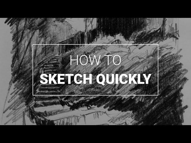 How to Sketch Places Quickly