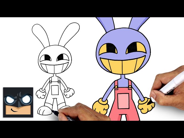 How To Draw JAX | The Amazing Digital Circus