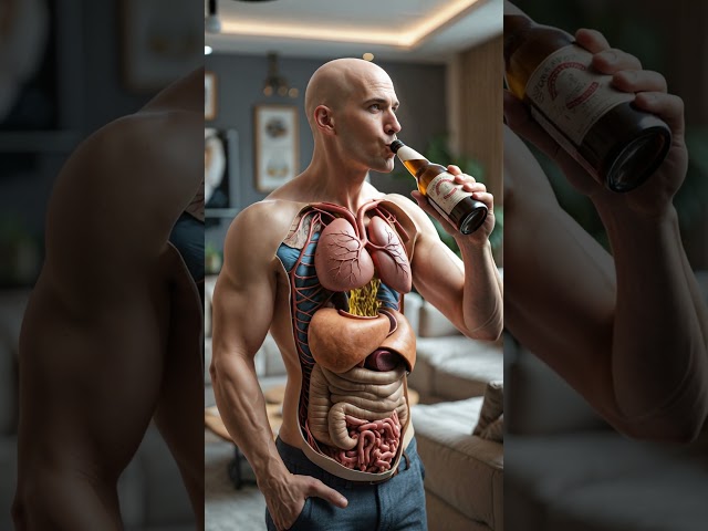 The Impact of Beer on Internal Organs   Educational Visualization #internalorgans #body #viral