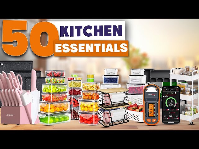 50 Kitchen Essentials on Amazon You MUST See in 2026