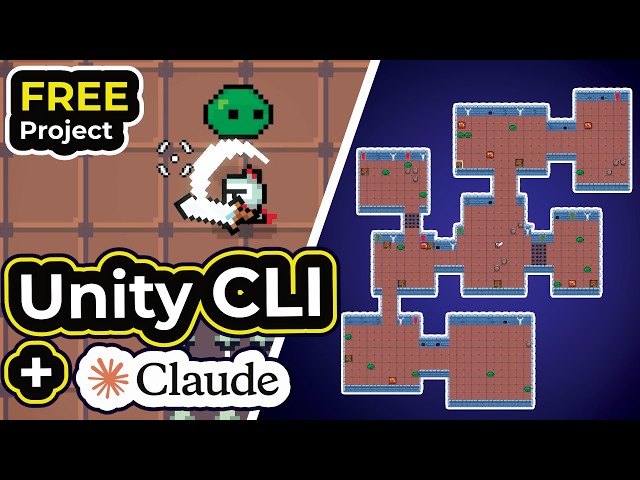 Unity CLI + Claude: Building a 2D Procedural Dungeon Generator