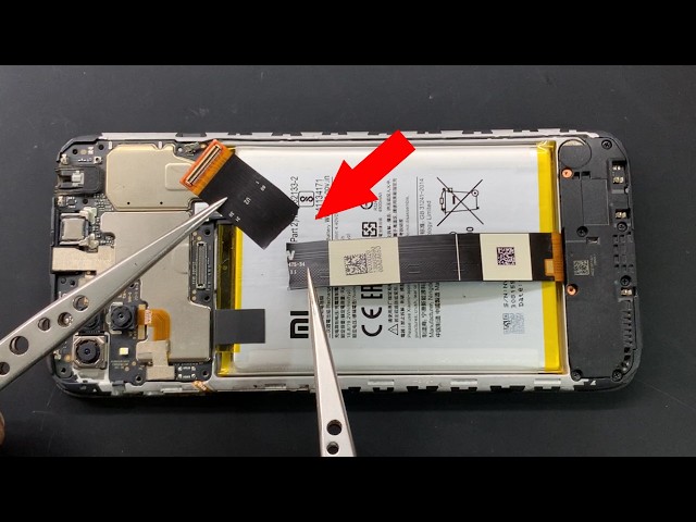 Broken Flex Repair #mobilerepair #electronics #microsoldering