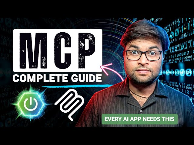 🔥Model Context Protocol (MCP) Explained | Architecture, Transport Layer & Spring AI Implementation