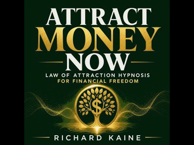 Attract Money Now: Law of Attraction Hypnosis for Financial Freedom Audiobook by Richard Kaine