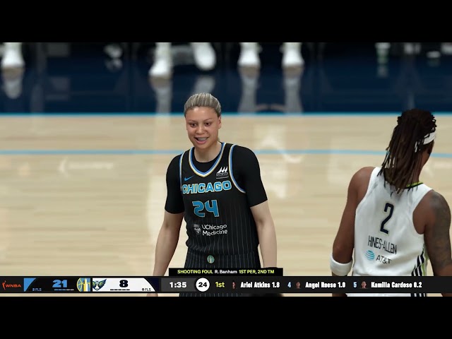 NBA 2K26 WNBA Gameplay: Chicago Sky vs Dallas Wings - (Xbox Series X) [4K60FPS]